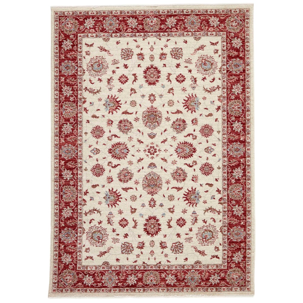 Ziegler Traditional 8521A NMJ41 Rug in Red Cream